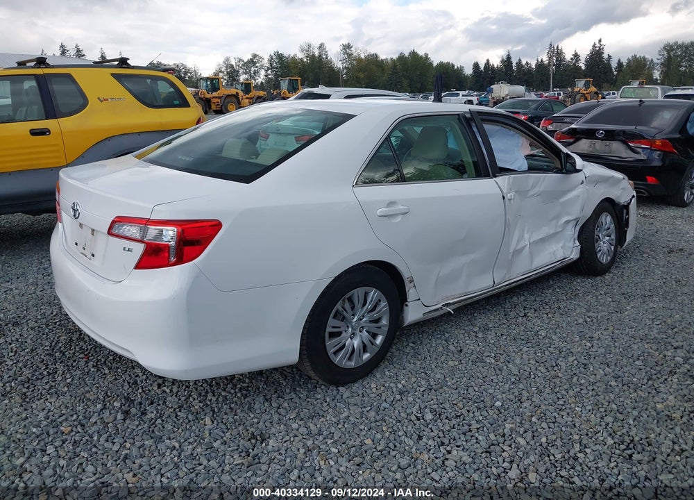 2012 TOYOTA CAMRY LE VIN: 4T4BF1FK7CR206873
