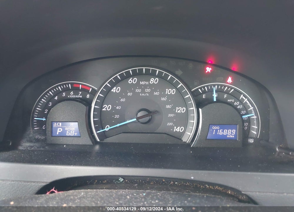 2012 TOYOTA CAMRY LE VIN: 4T4BF1FK7CR206873
