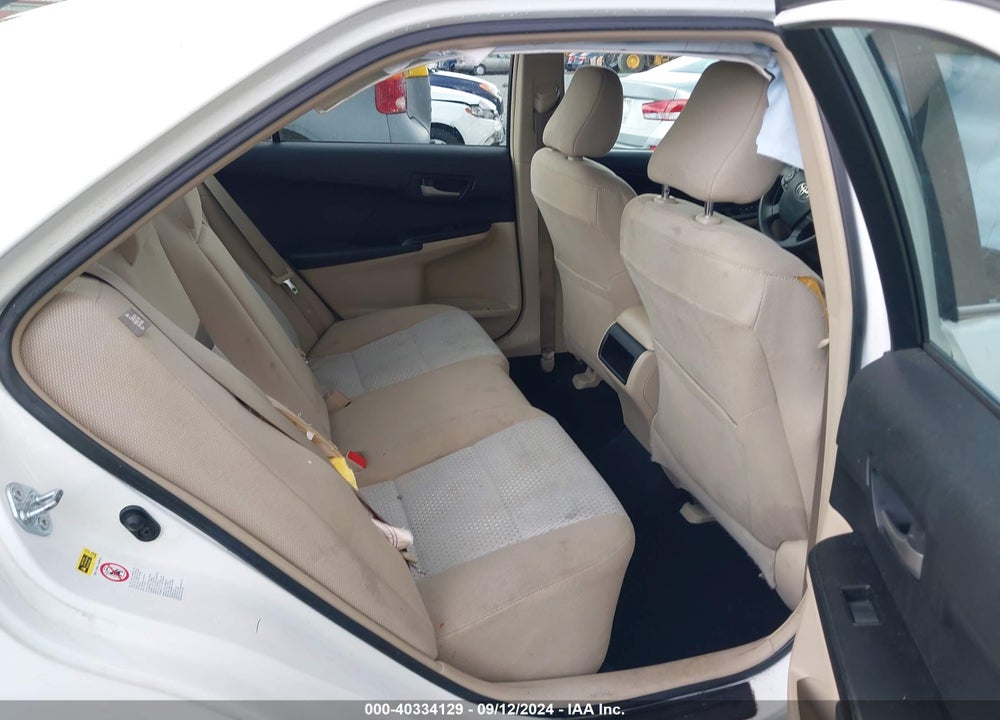 2012 TOYOTA CAMRY LE VIN: 4T4BF1FK7CR206873