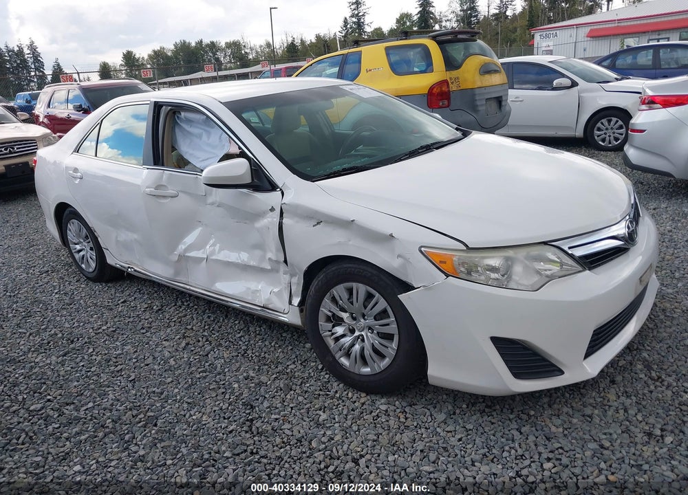 2012 TOYOTA CAMRY LE VIN: 4T4BF1FK7CR206873