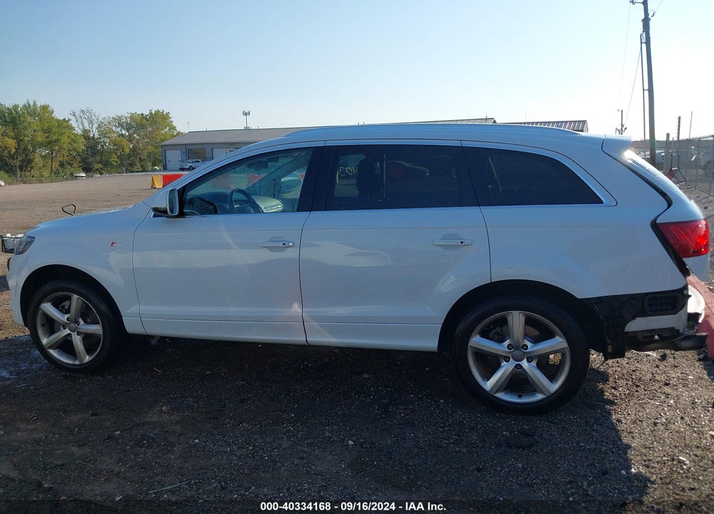 2013 AUDI Q7 3.0T S LINE PRESTIGE VIN: WA1DGAFE5DD016290