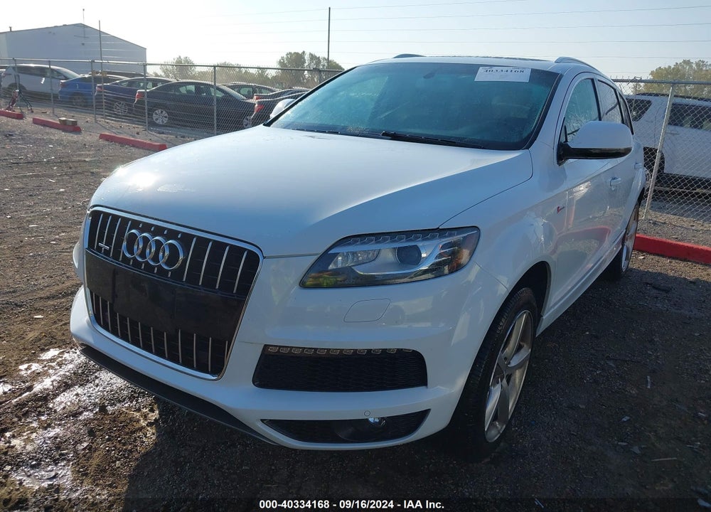 2013 AUDI Q7 3.0T S LINE PRESTIGE VIN: WA1DGAFE5DD016290