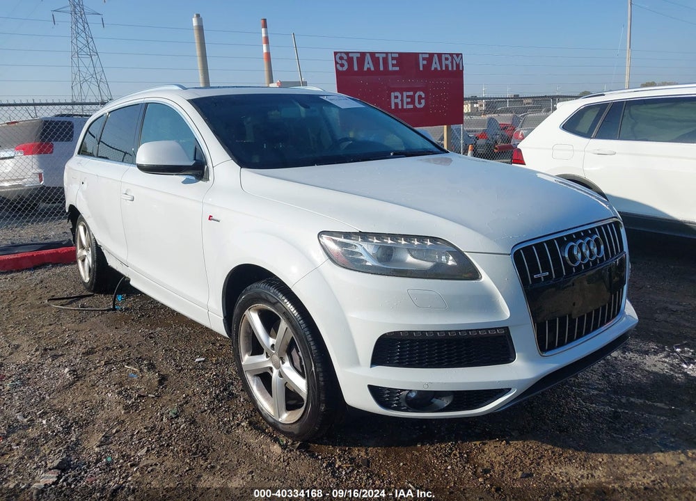 2013 AUDI Q7 3.0T S LINE PRESTIGE VIN: WA1DGAFE5DD016290