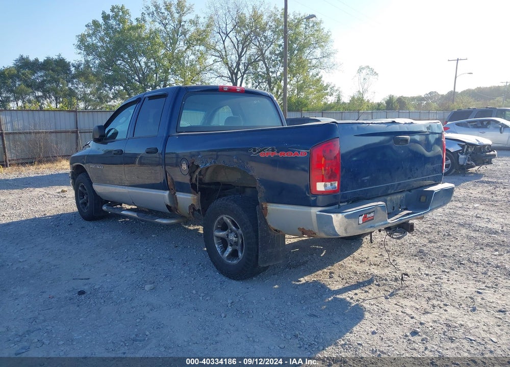 2003 DODGE RAM 1500 SLT/LARAMIE/ST VIN: 1D7HU18D33S341086