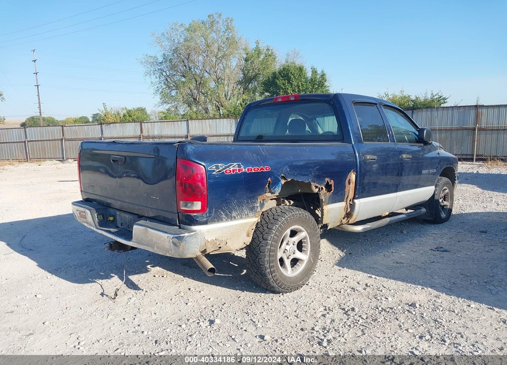 2003 DODGE RAM 1500 SLT/LARAMIE/ST VIN: 1D7HU18D33S341086