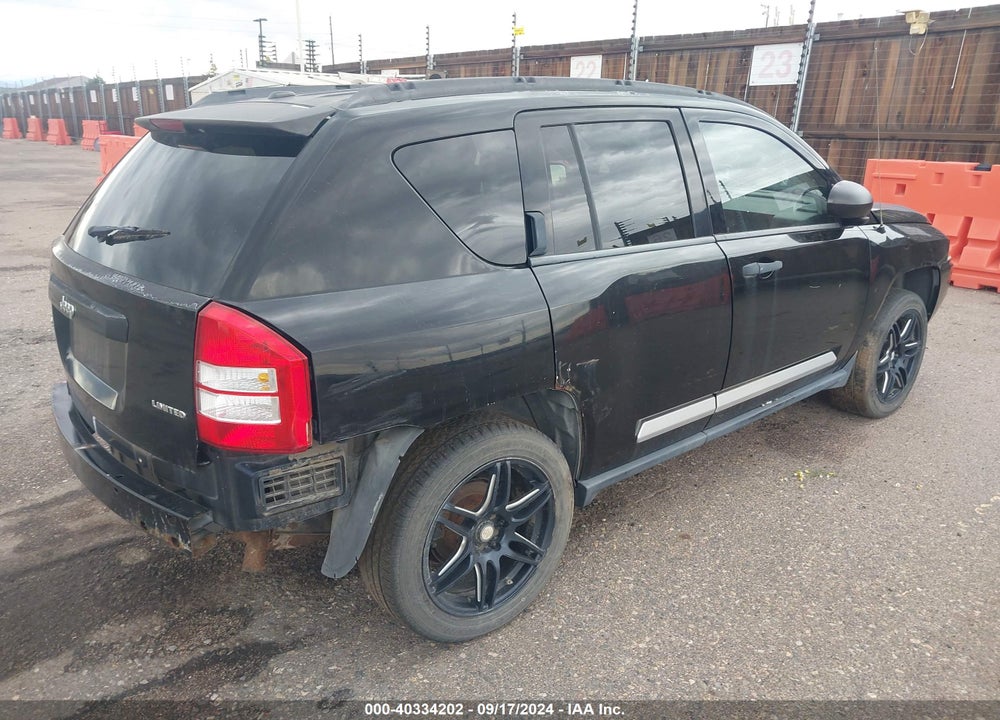 2007 JEEP COMPASS LIMITED VIN: 1J8FF57W27D217531