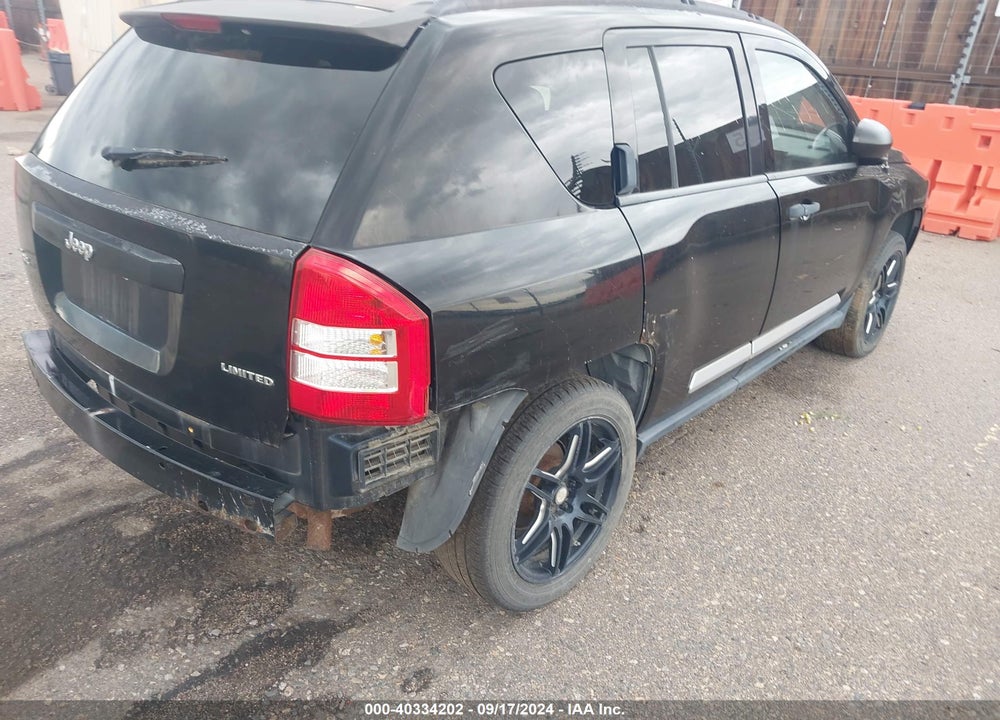2007 JEEP COMPASS LIMITED VIN: 1J8FF57W27D217531