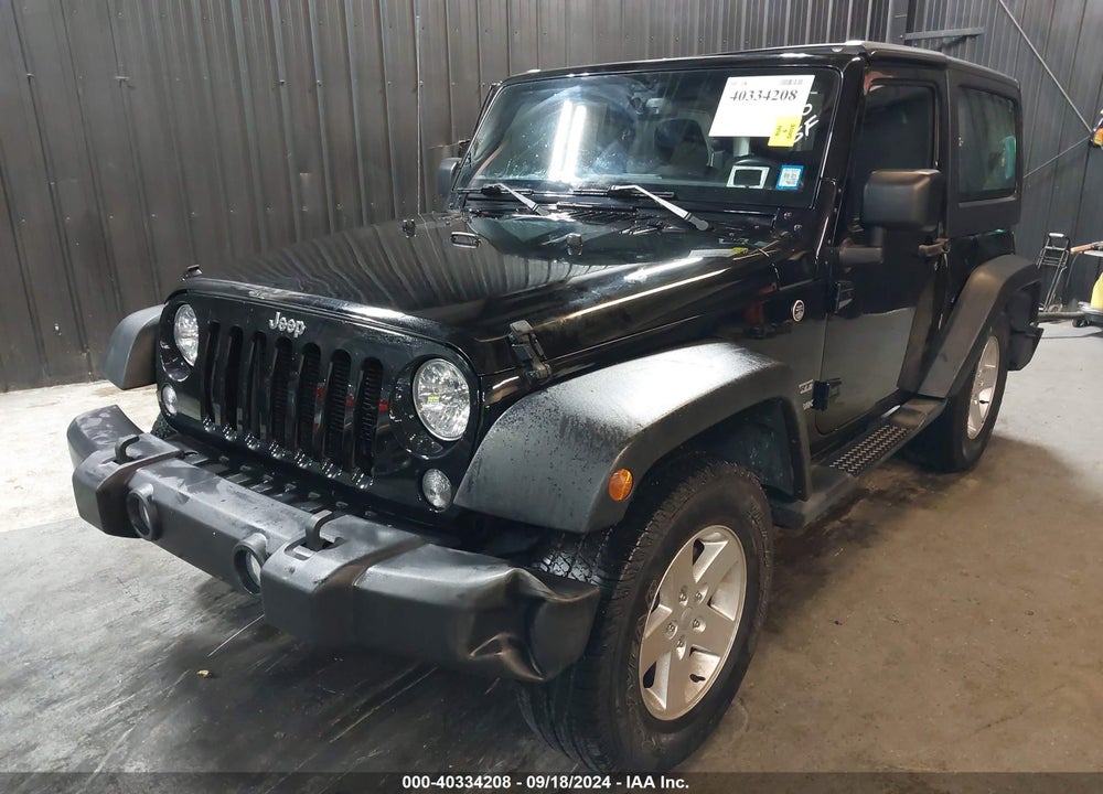 2018 JEEP WRANGLER JK SPORT S 4X4 VIN: 1C4AJWAG1JL845441