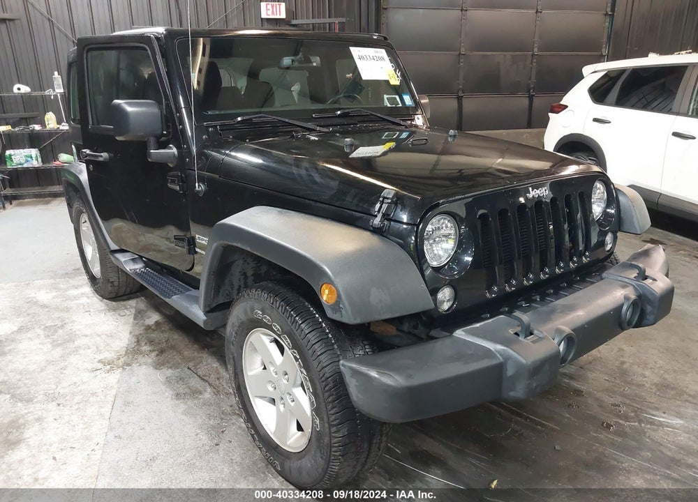 2018 JEEP WRANGLER JK SPORT S 4X4 VIN: 1C4AJWAG1JL845441