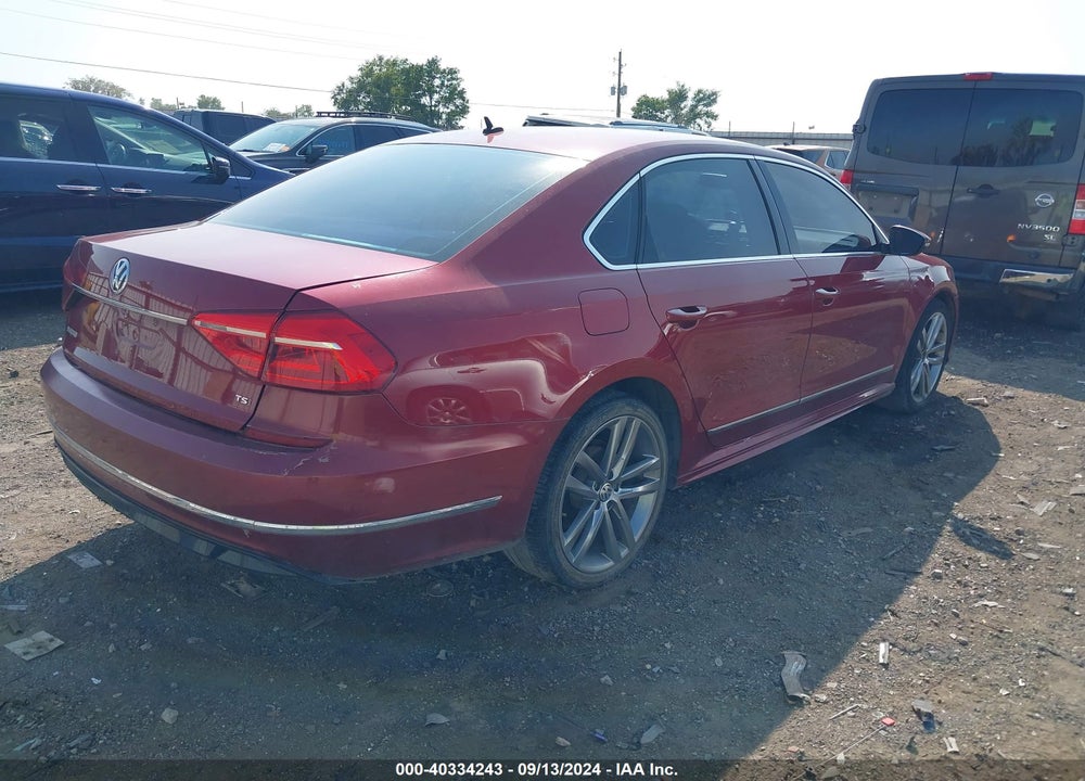 2016 VOLKSWAGEN PASSAT 1.8T R-LINE VIN: 1VWAT7A32GC053835