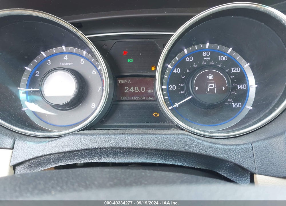 2011 HYUNDAI SONATA GLS VIN: 5NPEB4AC6BH298379