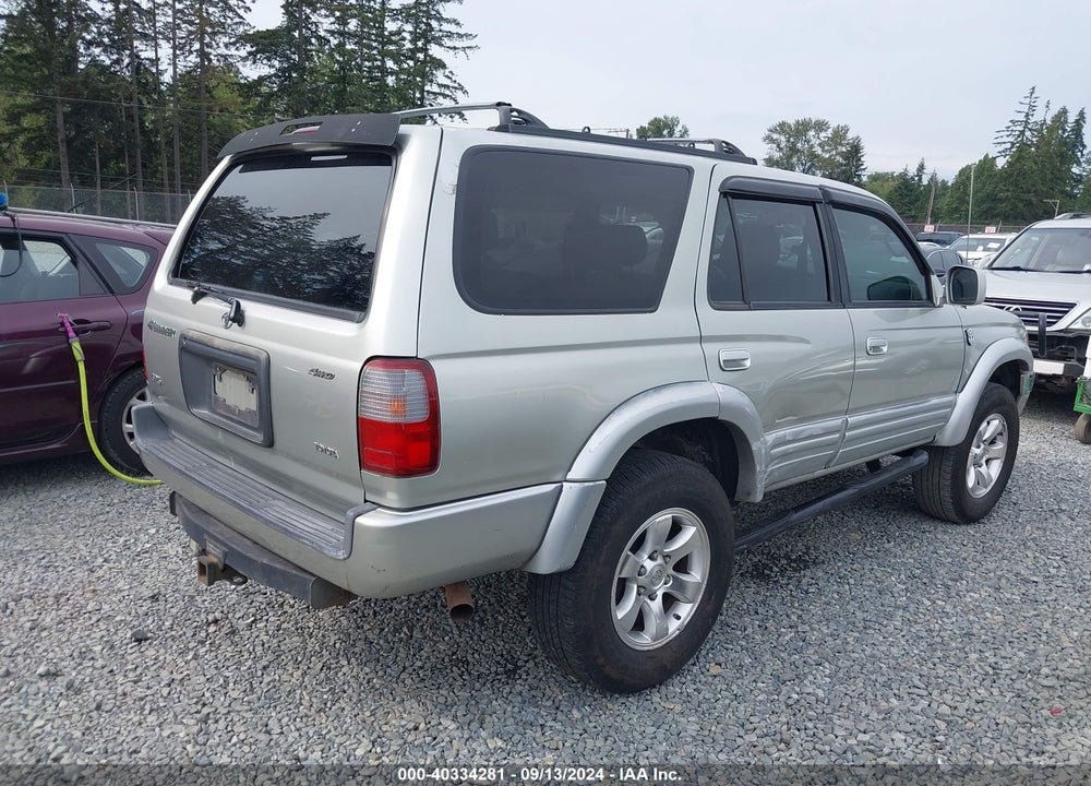 2000 TOYOTA 4RUNNER SR5 V6 VIN: JT3HN86R5Y0302103