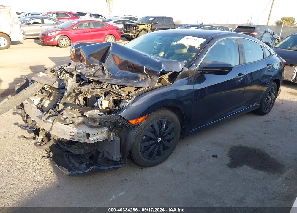 2016 HONDA CIVIC LX VIN: 19XFC2F59GE208301