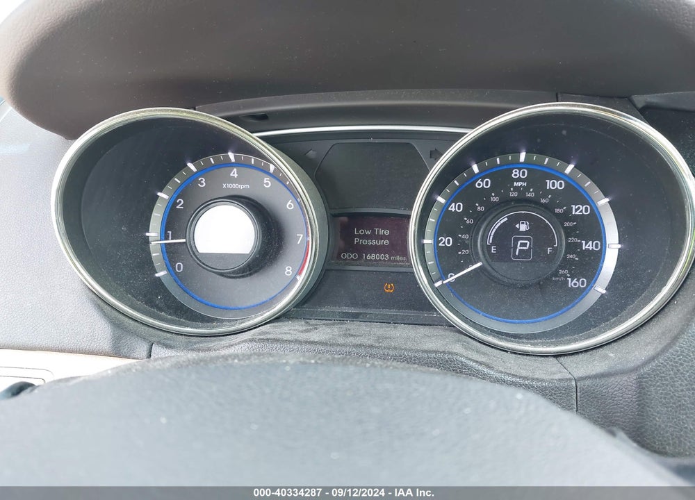 2013 HYUNDAI SONATA GLS VIN: 5NPEB4AC6DH555589