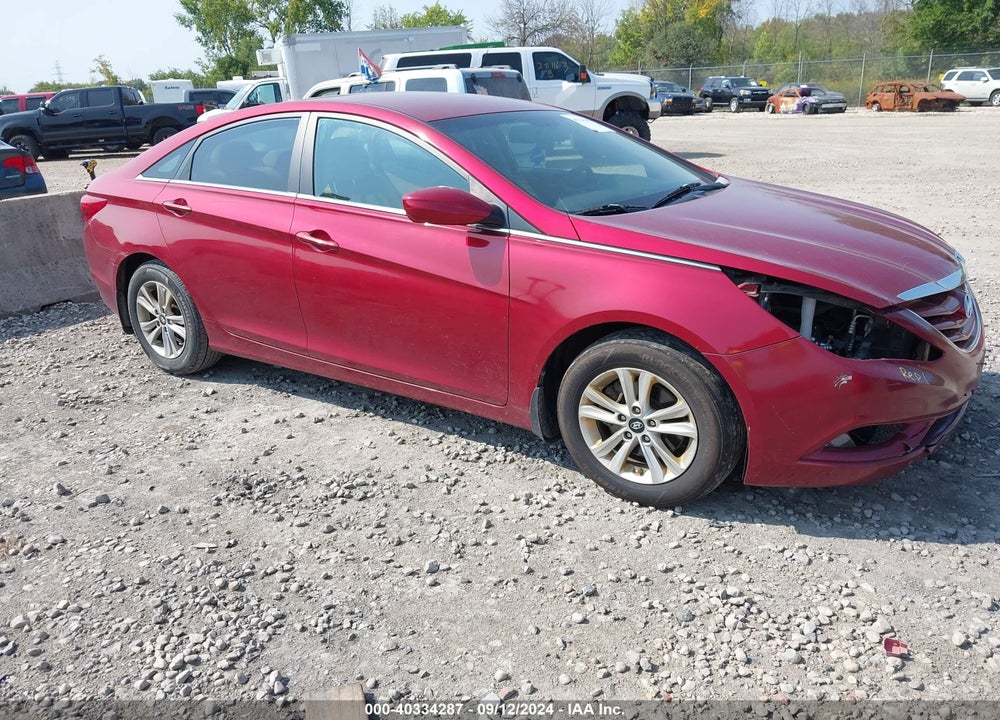 2013 HYUNDAI SONATA GLS VIN: 5NPEB4AC6DH555589