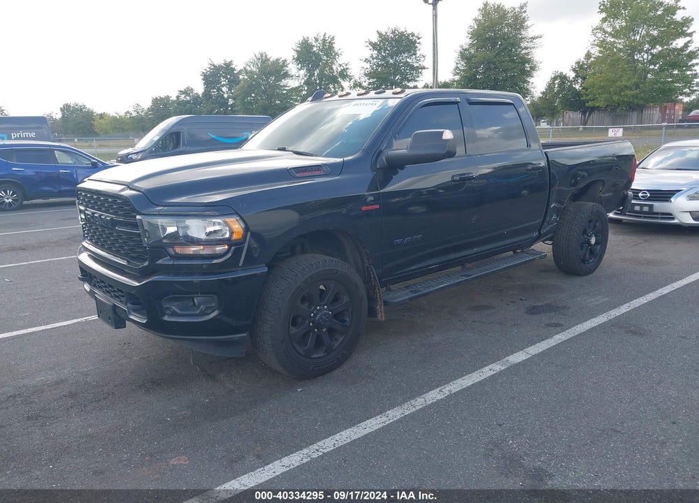 2022 RAM 2500 BIG HORN 4X4 6'4 BOX VIN: 3C6UR5DL7NG168351