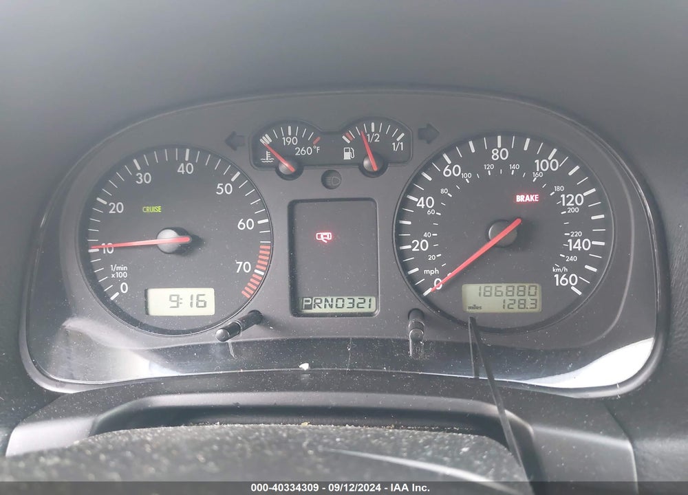 2003 VOLKSWAGEN JETTA GLS 2.0L VIN: 3VWSK69M63M093861