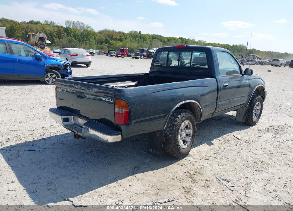 1998 TOYOTA TACOMA VIN: 4TAPM62N4WZ050088