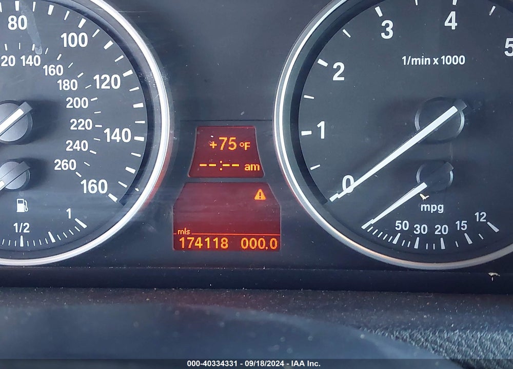 2009 BMW X5 XDRIVE30I VIN: 5UXFE43529L268312