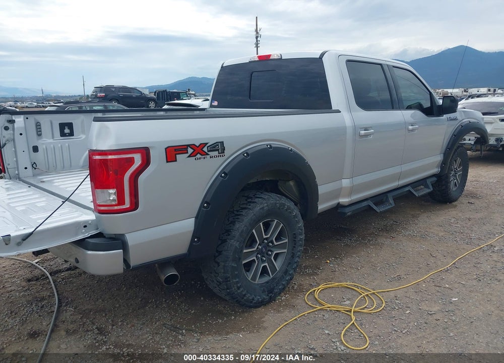2016 FORD F-150 XLT VIN: 1FTFW1EF5GKD24877
