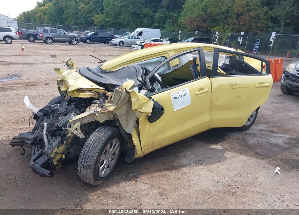 2016 KIA RIO LX VIN: KNADM4A3XG6586345