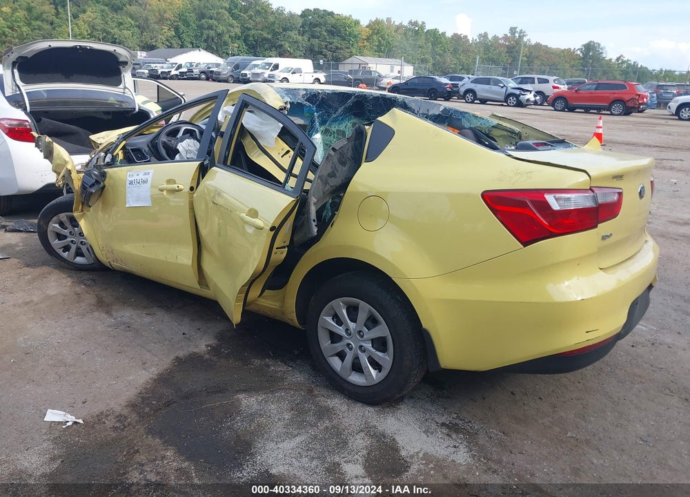 2016 KIA RIO LX VIN: KNADM4A3XG6586345