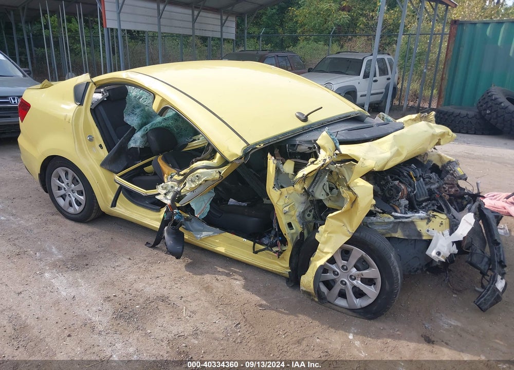 2016 KIA RIO LX VIN: KNADM4A3XG6586345