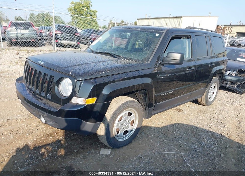 2016 JEEP PATRIOT SPORT VIN: 1C4NJPBA9GD744412