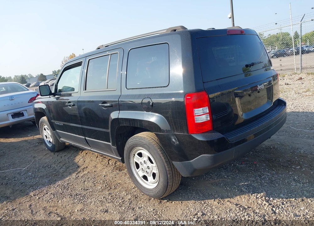 2016 JEEP PATRIOT SPORT VIN: 1C4NJPBA9GD744412