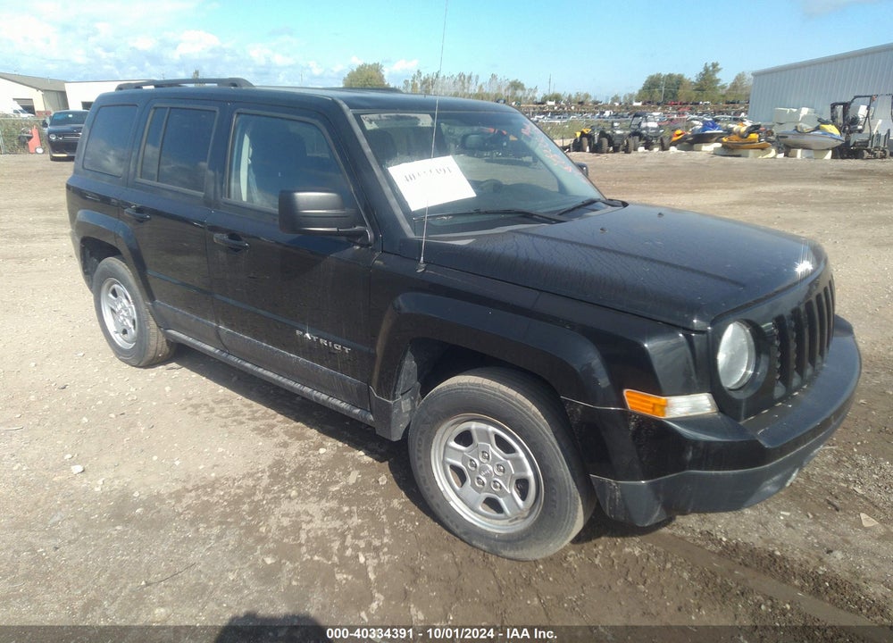 2016 JEEP PATRIOT SPORT VIN: 1C4NJPBA9GD744412