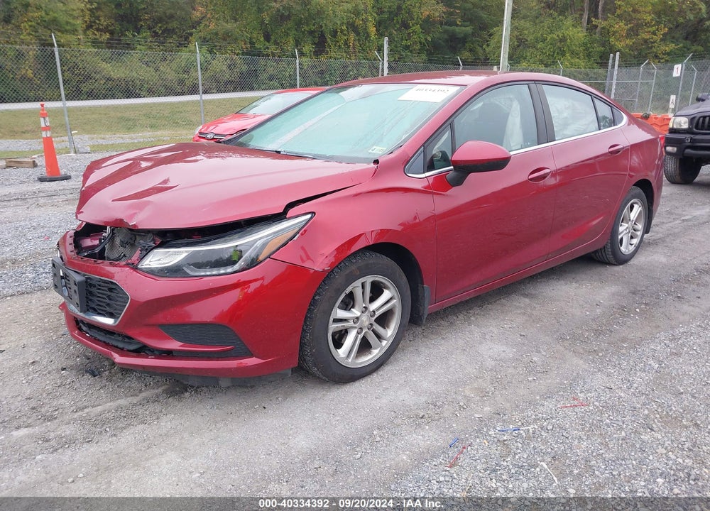 2017 CHEVROLET CRUZE LT AUTO VIN: 1G1BE5SMXH7220409