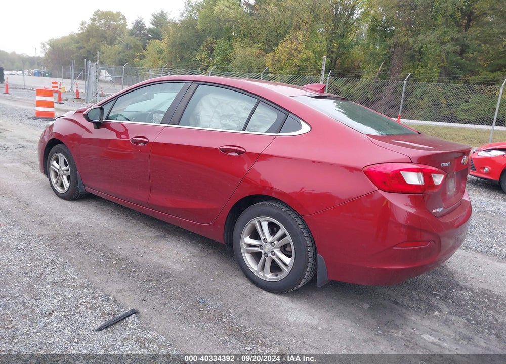 2017 CHEVROLET CRUZE LT AUTO VIN: 1G1BE5SMXH7220409