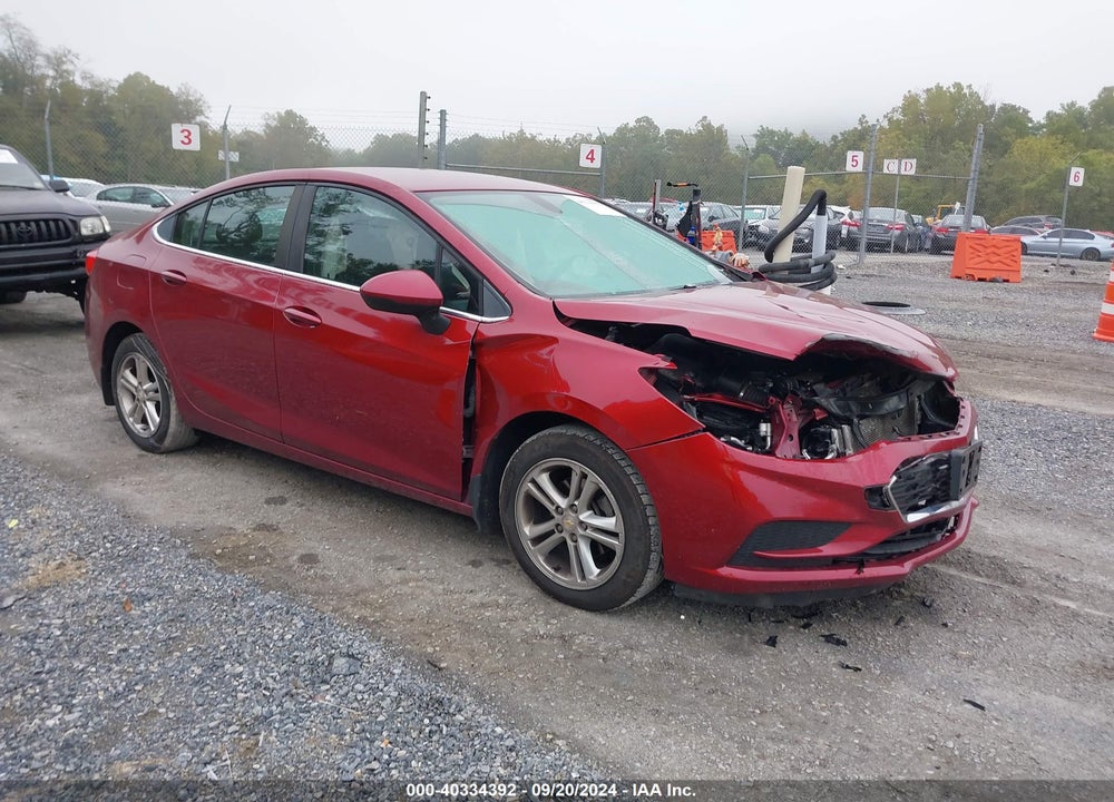2017 CHEVROLET CRUZE LT AUTO VIN: 1G1BE5SMXH7220409