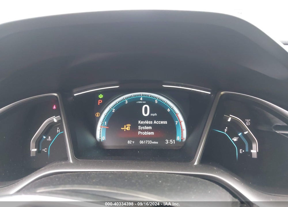 2018 HONDA CIVIC TOURING VIN: JHMFC1F93JX010736