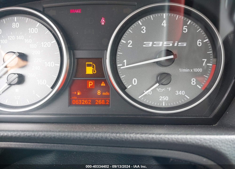 2013 BMW 335IS VIN: WBADX1C55DJ128595