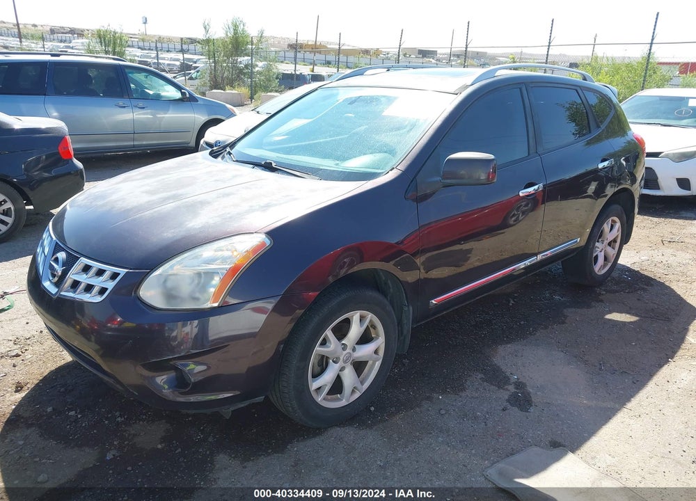 2011 NISSAN ROGUE SV VIN: JN8AS5MT0BW177829