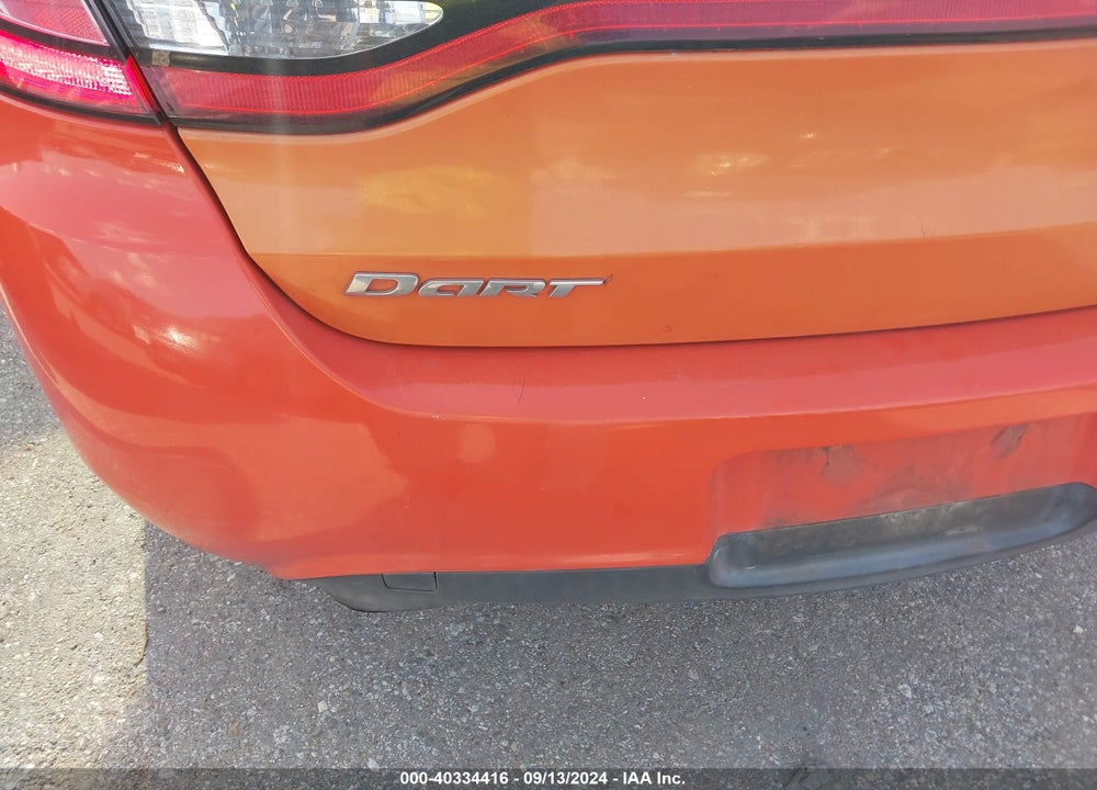 2015 DODGE DART SXT VIN: 1C3CDFBB2FD310580