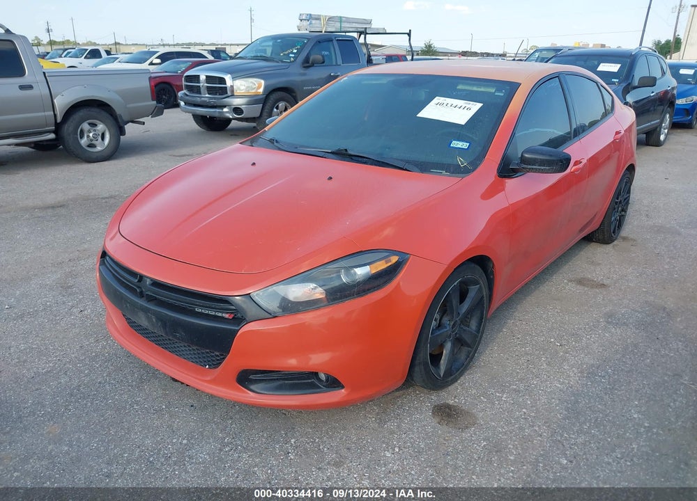 2015 DODGE DART SXT VIN: 1C3CDFBB2FD310580