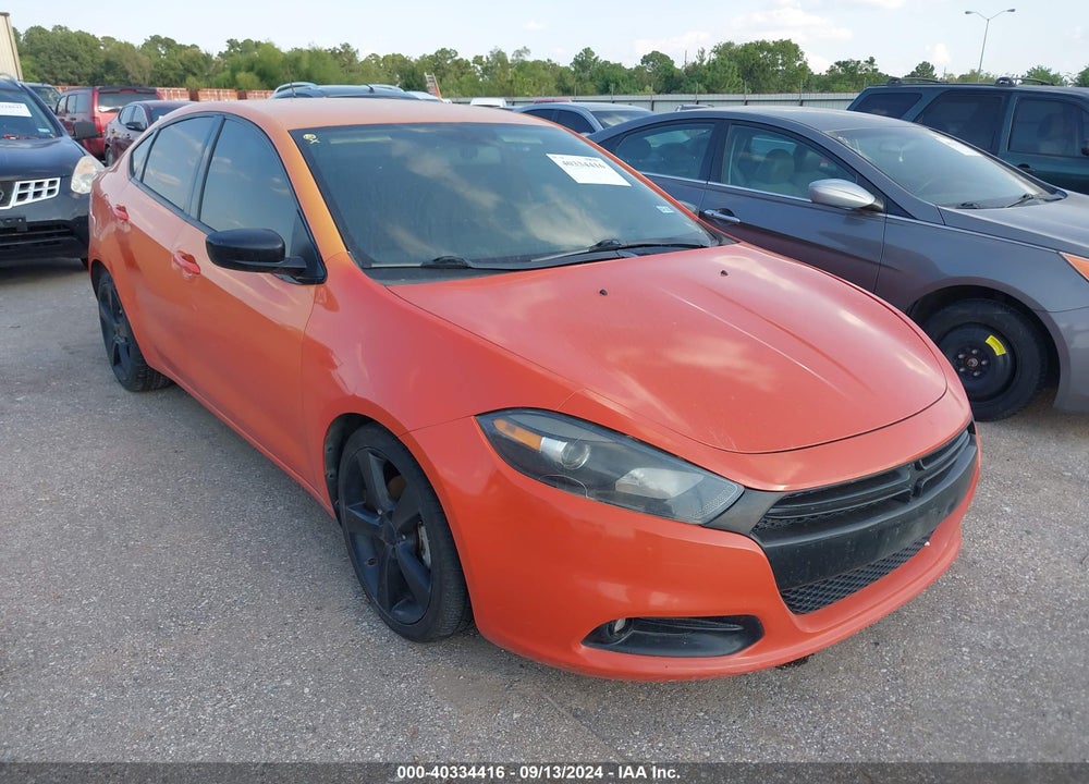 2015 DODGE DART SXT VIN: 1C3CDFBB2FD310580