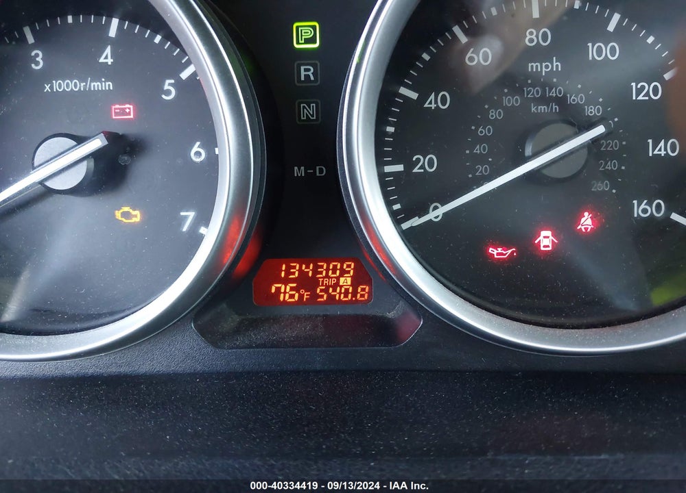 2009 MAZDA 6 I SPORT VIN: 1YVHP81A795M37413