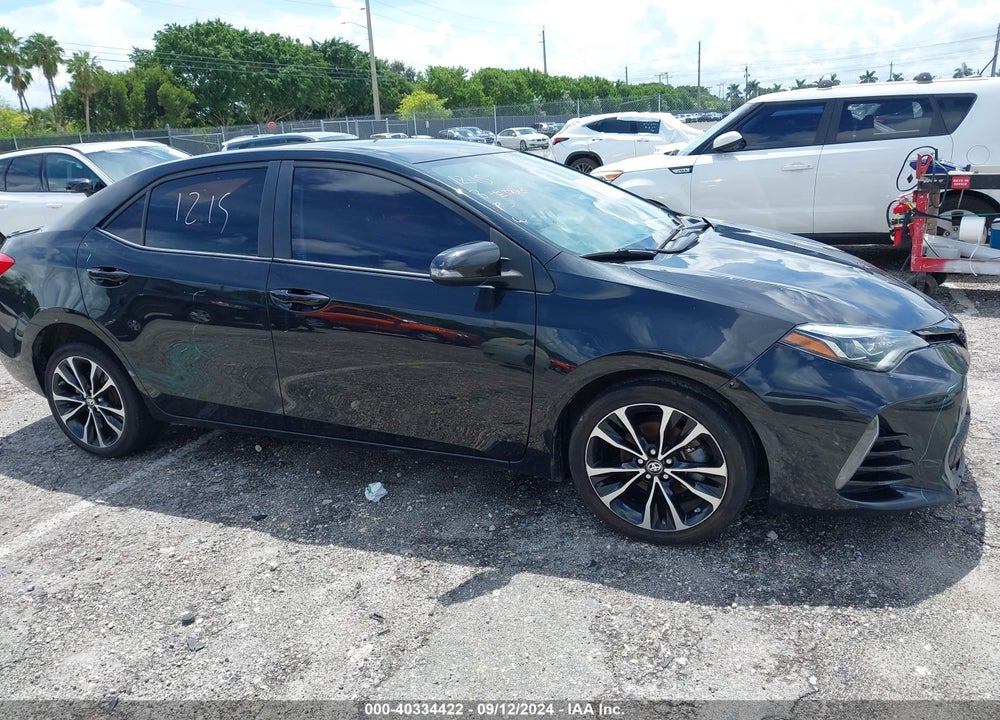 2018 TOYOTA COROLLA SE VIN: 2T1BURHE9JC049643