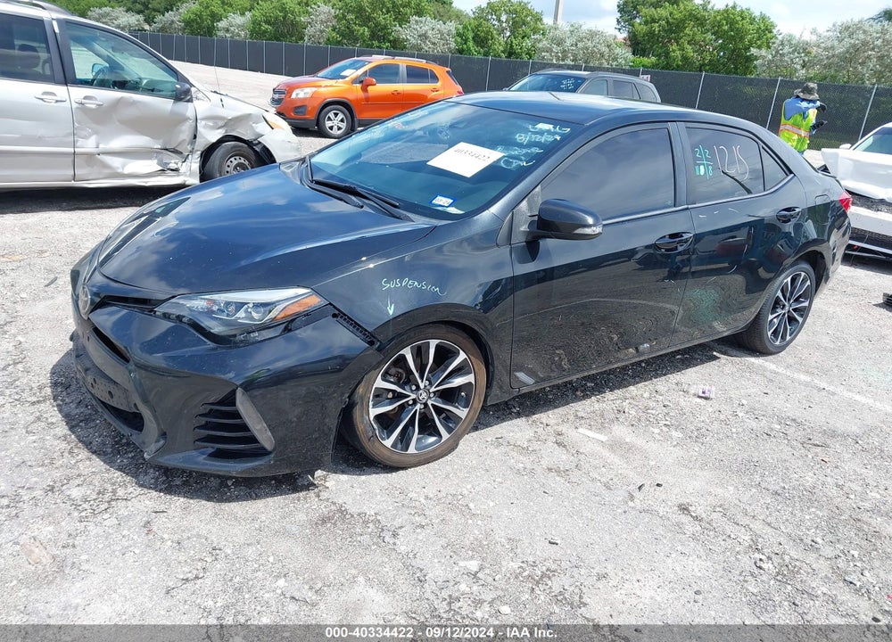 2018 TOYOTA COROLLA SE VIN: 2T1BURHE9JC049643