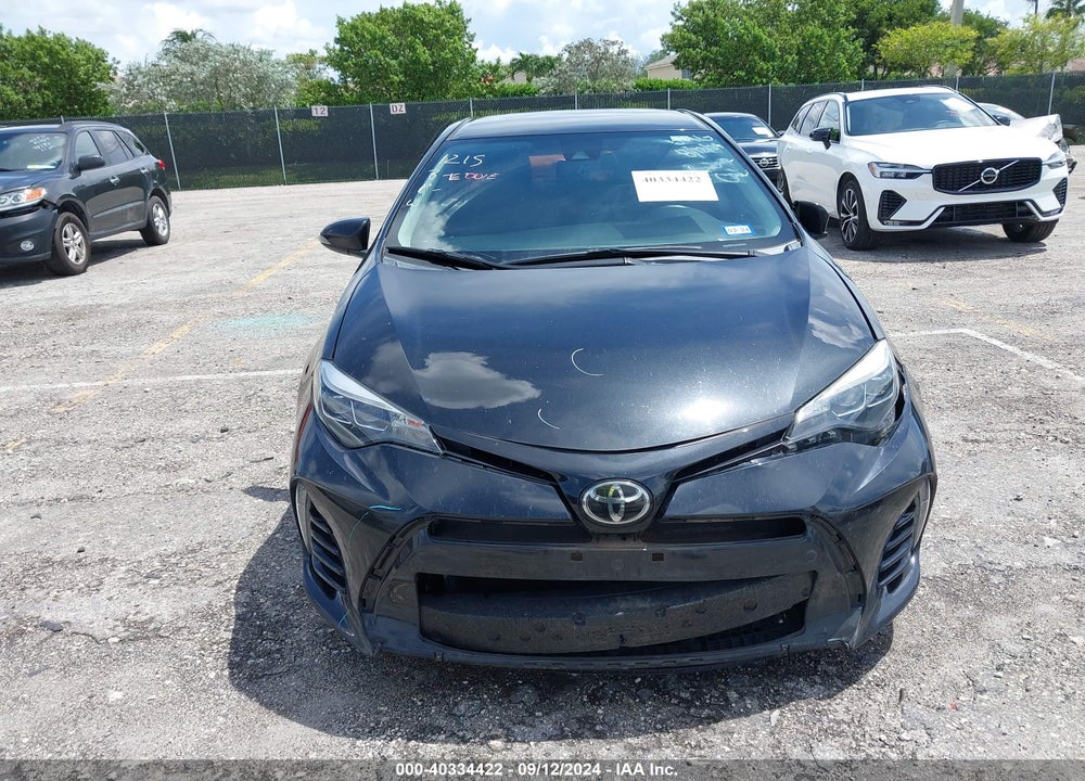 2018 TOYOTA COROLLA SE VIN: 2T1BURHE9JC049643