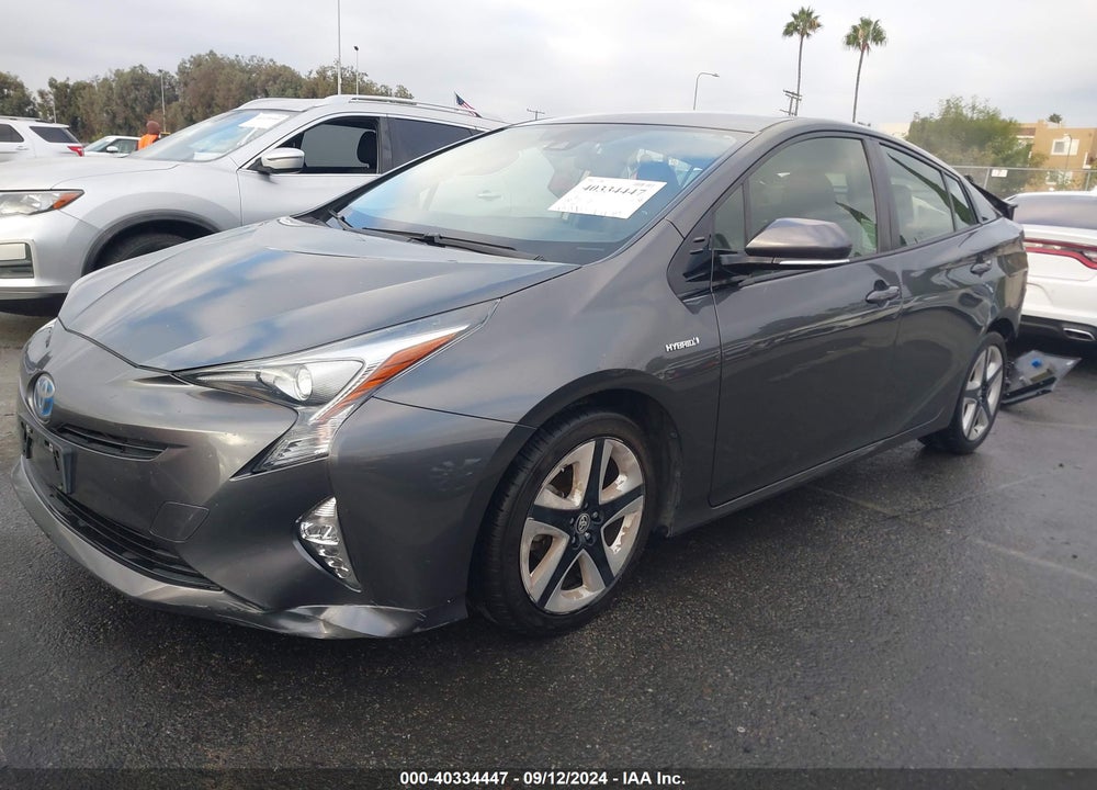 2016 TOYOTA PRIUS THREE TOURING VIN: JTDKARFU0G3007950