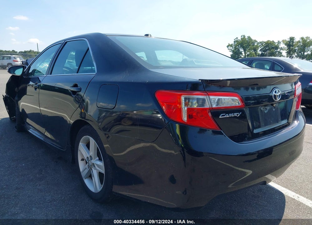 2013 TOYOTA CAMRY SE VIN: 4T1BF1FK0DU719796