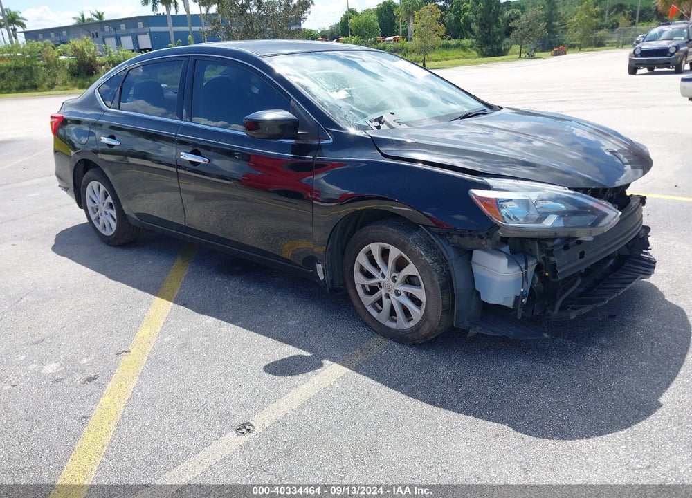 2018 NISSAN SENTRA SV VIN: 3N1AB7AP3JL630492