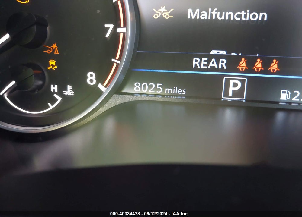 2024 NISSAN ALTIMA SV FWD VIN: 1N4BL4DV8RN359910