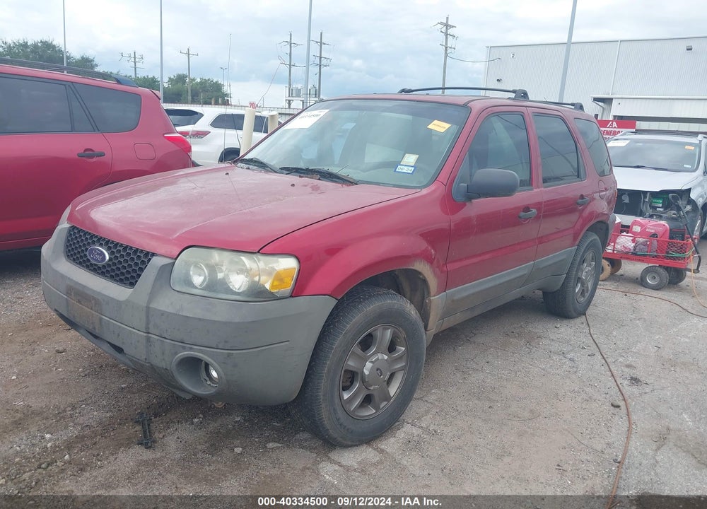 2005 FORD ESCAPE XLS VIN: 1FMYU02Z65KD76390