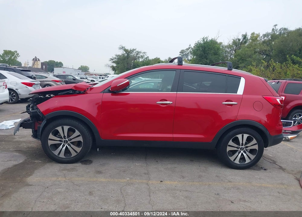 2013 KIA SPORTAGE EX VIN: KNDPC3A20D7488421