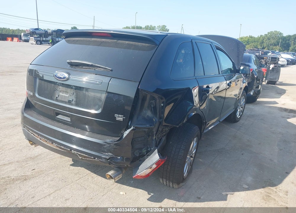 2014 FORD EDGE SEL VIN: 2FMDK4JC4EBA49120